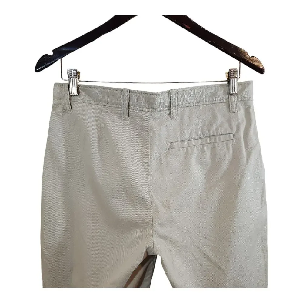 Crewcuts by J. Crew Twill Patch Pocket Khaki Shorts Adjustable Waist Boys' 16